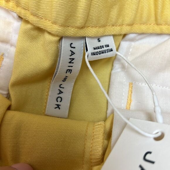 Janie and Jack 100049226 Boy Sunshine yellow Twill Pull-On Short NWT - Picture 4 of 7
